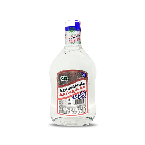 AGUARDIENTE ANTIOQUENO S/AZUCR BOT X 375 ML