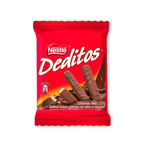 CHOC. DEDITOS NESTLE BOLSA X 23 GR