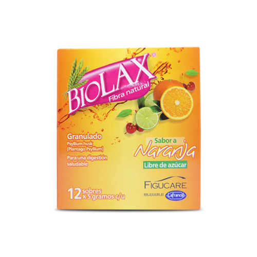 BIOLAX FIBRA NATURAL CAJA X 12 S/S