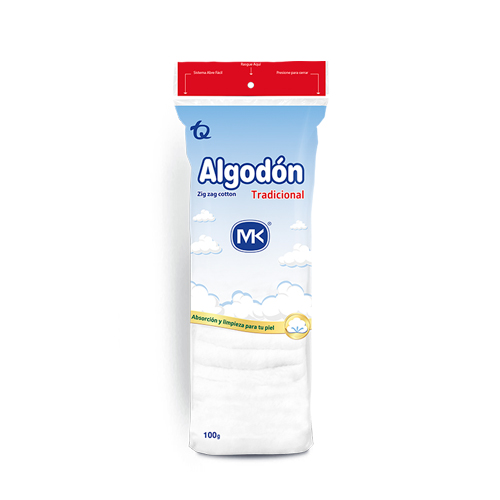 ALGODON MK BOLSA X 100 GR