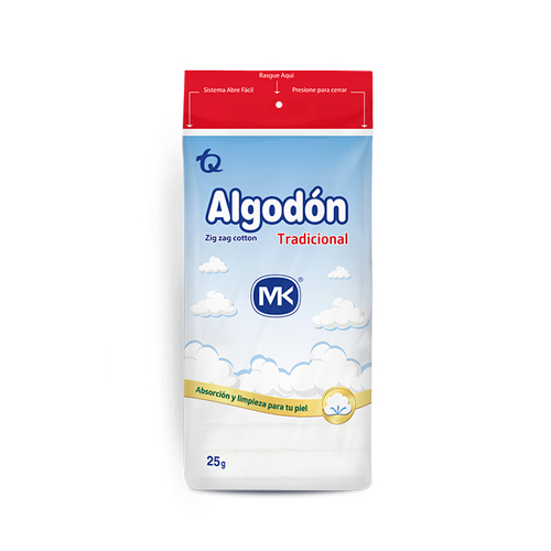 ALGODON MK BOLSA X 25 GR