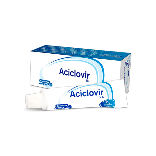 ACICLOVIR UNG TOP.5% COASPHARM TUBO X 15 GR