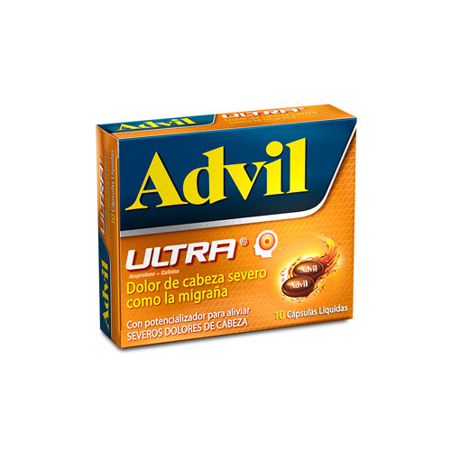 ADVIL ULTRA CAJA X 10 CAPS