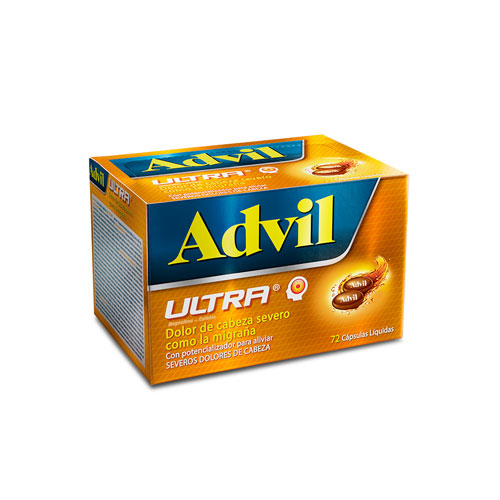 ADVIL ULTRA CAJA X 72 TABS