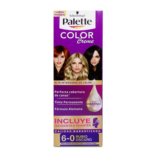 TINTE PALETTE MINIK 6-0 RUBIO OSCU.+OX