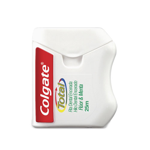 SEDA DENTAL COLGATE TOTAL FLUO R Y MENTA X 25M