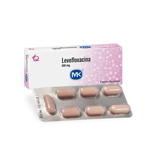 LEVOFLOXACINA 500 MG MK CAJA X 7 TABS
