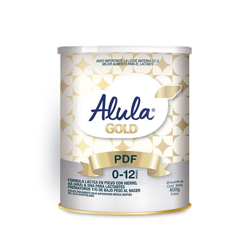 ALULA GOLD PDF PREMATUROS LATA X 400 GR