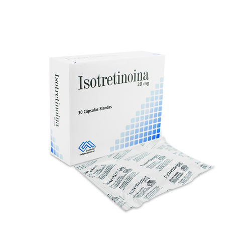 Isotretinoina 20 mg 30 capsulas