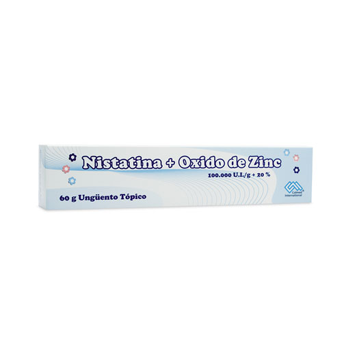 NISTATINA + OXIDO-ZINC COLMED TUBO X 60 GR