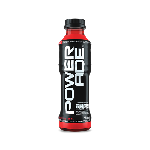 REHID. POWERADE ION-4 SURT. BOT X 500 ML