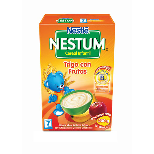 CEREAL NESTUM TRIGO FRUTAS CAJA X 200 GR