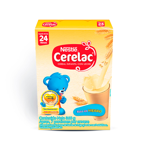 CEREAL NESTUM CERELAC CAJA X 360 GR