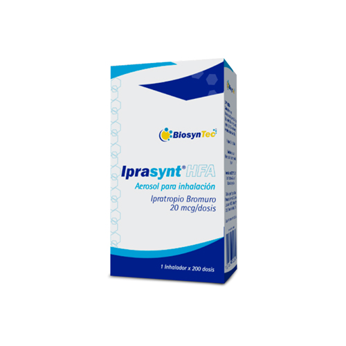 IPRASYNT 20 MCG INHALADOR FCO X 200 DOSIS