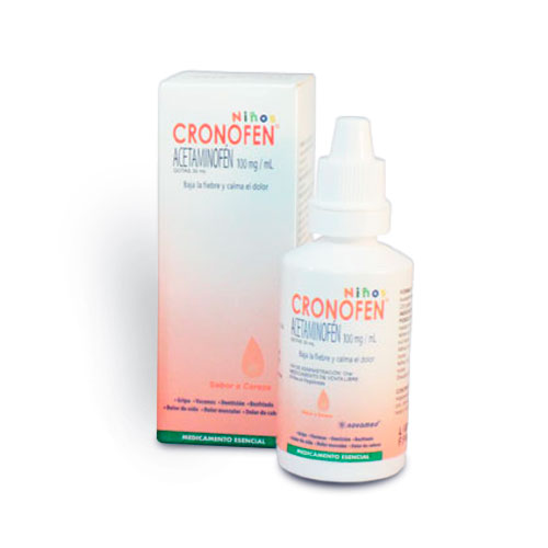 CRONOFEN GOTAS (ACETAMINOFEN) FCO X 30 ML