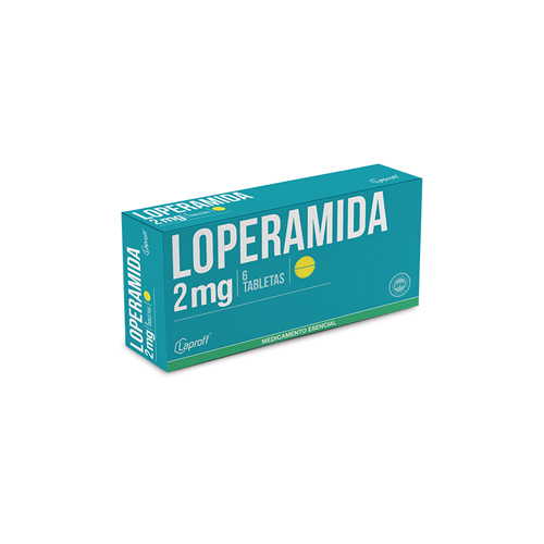 LOPERAMIDA 2 MG LAPROFF CAJA X 6 TABS