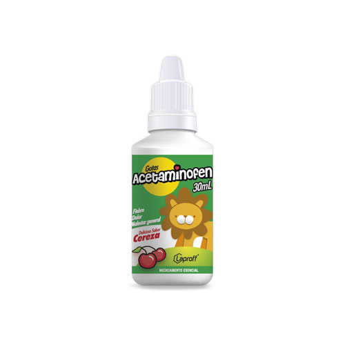 ACETAMINOFEN GOTAS LAPROFF FCO X 30 ML