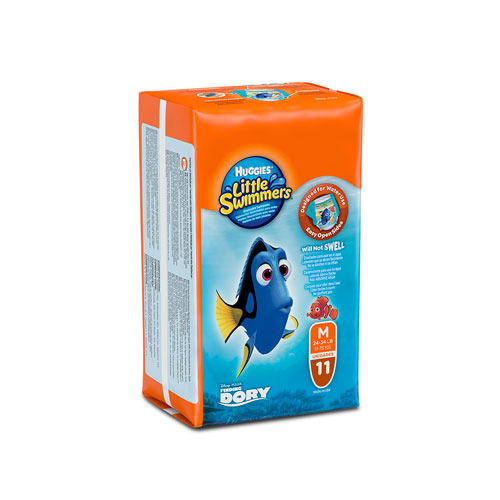 PANAL HUGGIES LITTLE SWIMM P-M X 11 UNDS