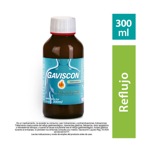 GAVISCON MENTA FCO X 300 ML