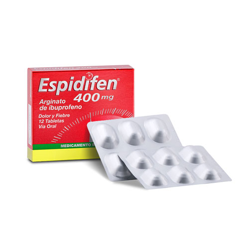 Drogas S&S - ESPIDIFEN 400 MG CAJA X 12 TABS