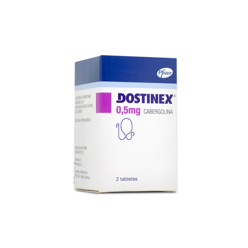 DOSTINEX 0.5 MG ** CAJA X 2 TABS