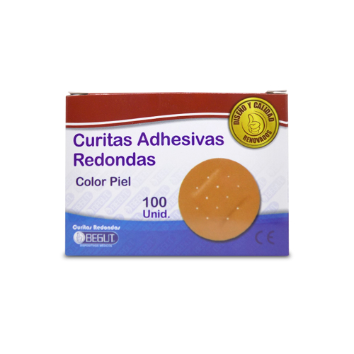 CURITAS BEGUT REDONDAS CAJA X 100 UND