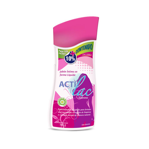 JABON INT.ACTILAC TUBO X 165 GR