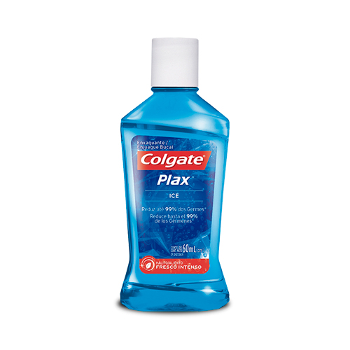 ENJUAGUE COLGATE PLAX ICE FCO X 60 ML