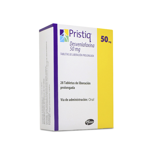 PRISTIQ  50 MG CAJA X 28 TABS