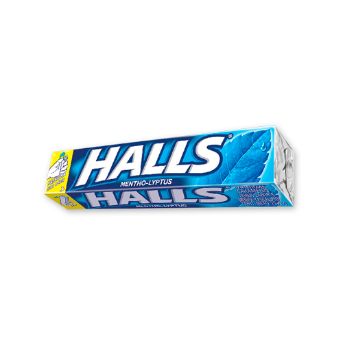 HALLS BARRA SURT. X 1 TUBO