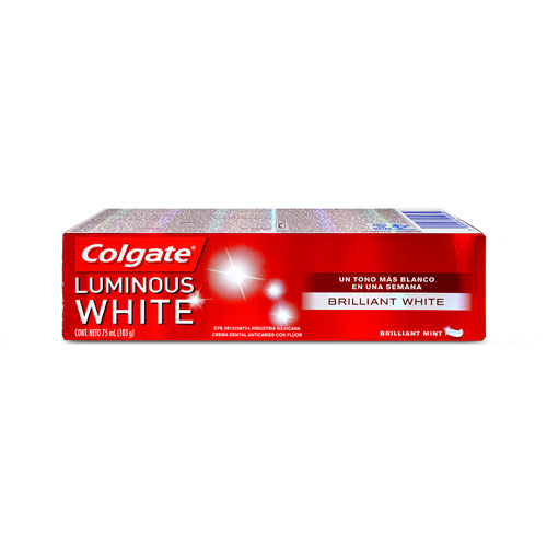 CREMA DENT.COLGATE LUMIN.WHITE TUBO X 75 ML