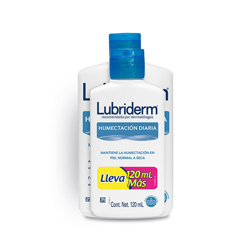 LUBRIDERM HUMECT.DIARIA X400ML GTS 120 ML