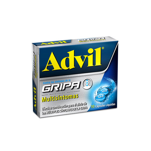 ADVIL GRIPA CAJA X 10 CAPS