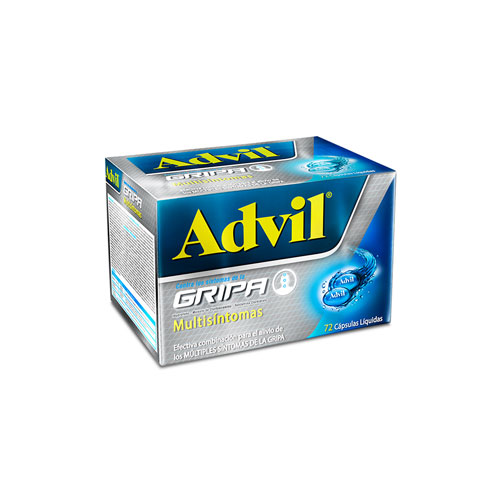 ADVIL GRIPA CAJA X 72 CAPS