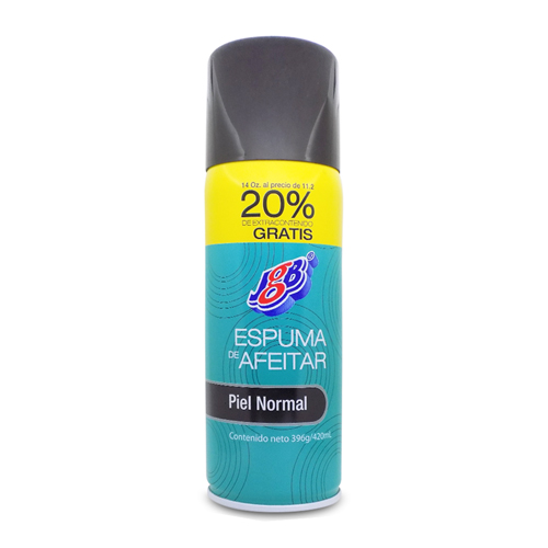 ESPUMA AFEITAR JGB P/NORMAL FCO X 420 ML
