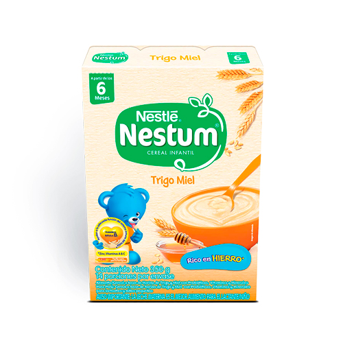 CEREAL NESTUM TRIGO MIEL CAJA X 350 GR