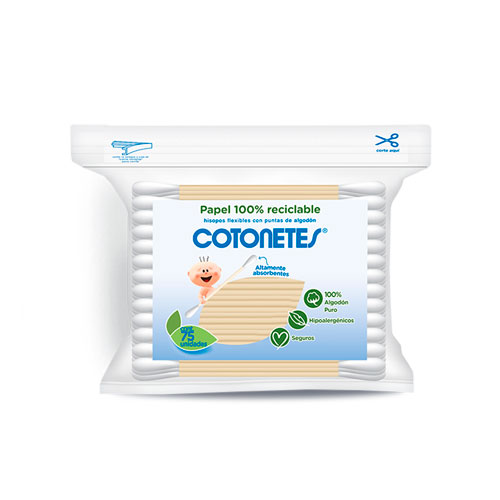 COPITOS J&J (COTONETES) X 75 UNDS