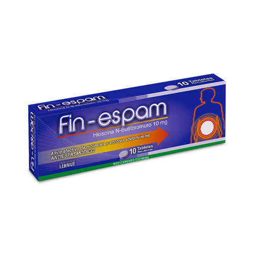 FIN-ESPAM 10 MG CAJA X 10 TABS