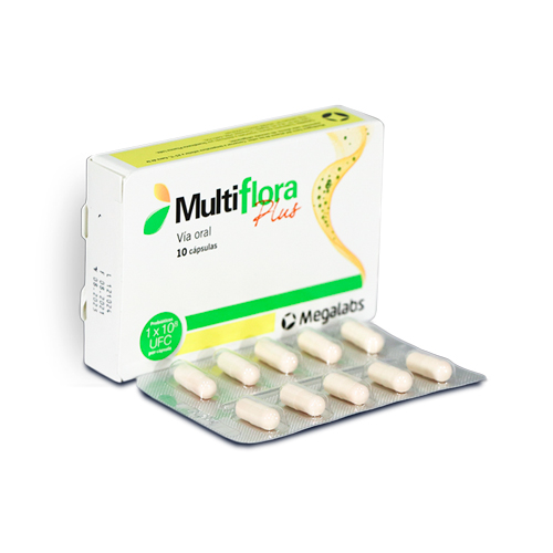 MULTIFLORA PLUS CAJA X 10 CAPS