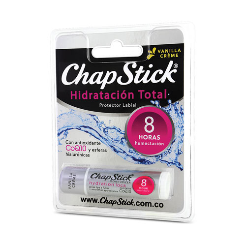 CHAP STICK HIDRATACION TOTAL VANILLA X 4 GR