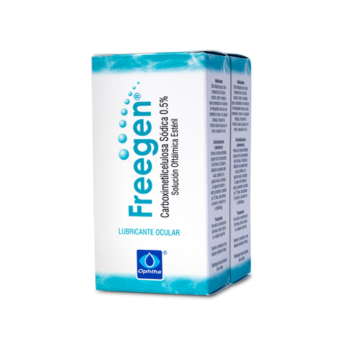 FREEGEN SOL.OFT. FCO X 15 ML GTS FCO X 10 ML