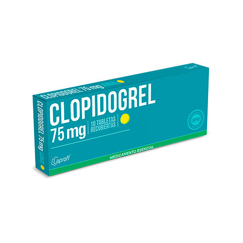 CLOPIDOGREL 75 MG LAPROFF CAJA X 10 TABS