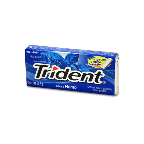 CHICLES TRIDENT SURT X 18 UND