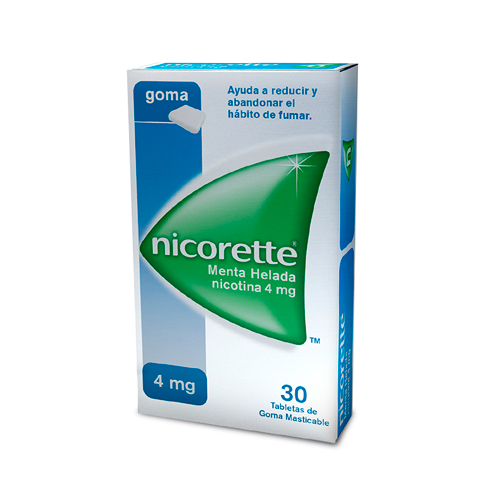 NICORETTE 4 MG MENTA HELADA CAJA X 30 UNDS