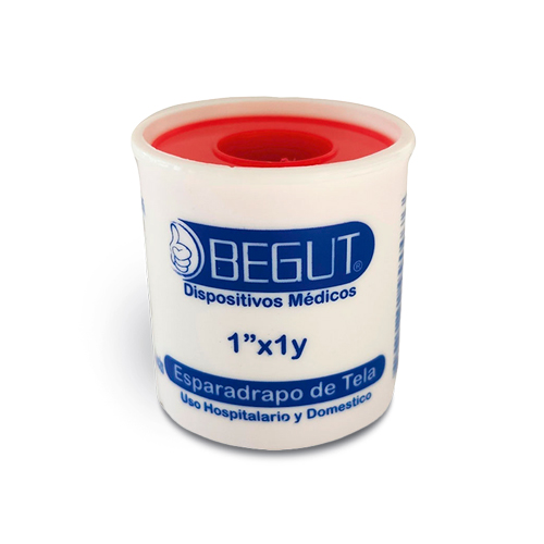 ESPARADRAPO BEGUT TELA BLANCO 1 X 1 YDS