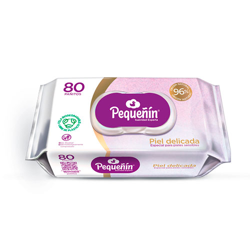 PANITOS HUM.PEQUENIN PIEL DELICADA X 80 UNDS