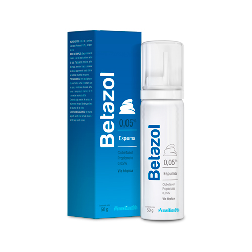 BETAZOL ESPUMA 0.05% FCO X 50 GR