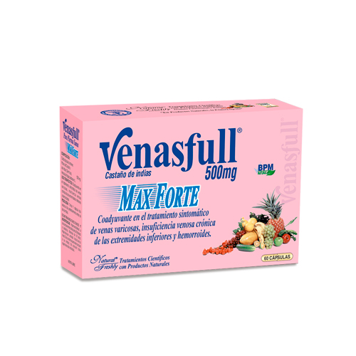 VENASFULL MAXFORTE 500 MG CAJA X 60 CAPS