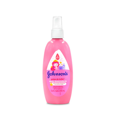 SPRAY P/PEINAR J&J GOTAS/BRILL FCO X 200 ML