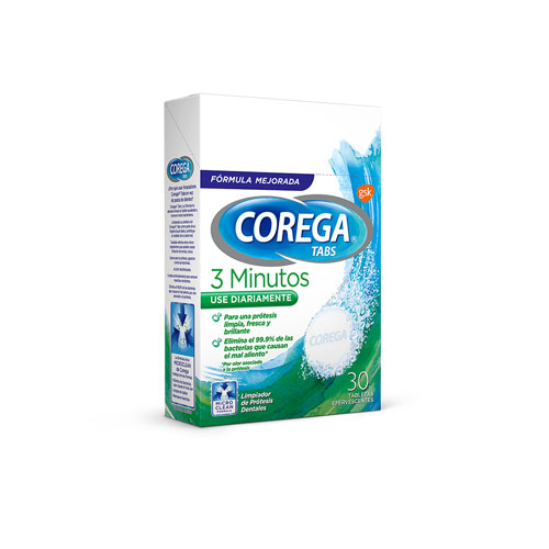 COREGA TABS EFERV. CAJA X 30 TABS